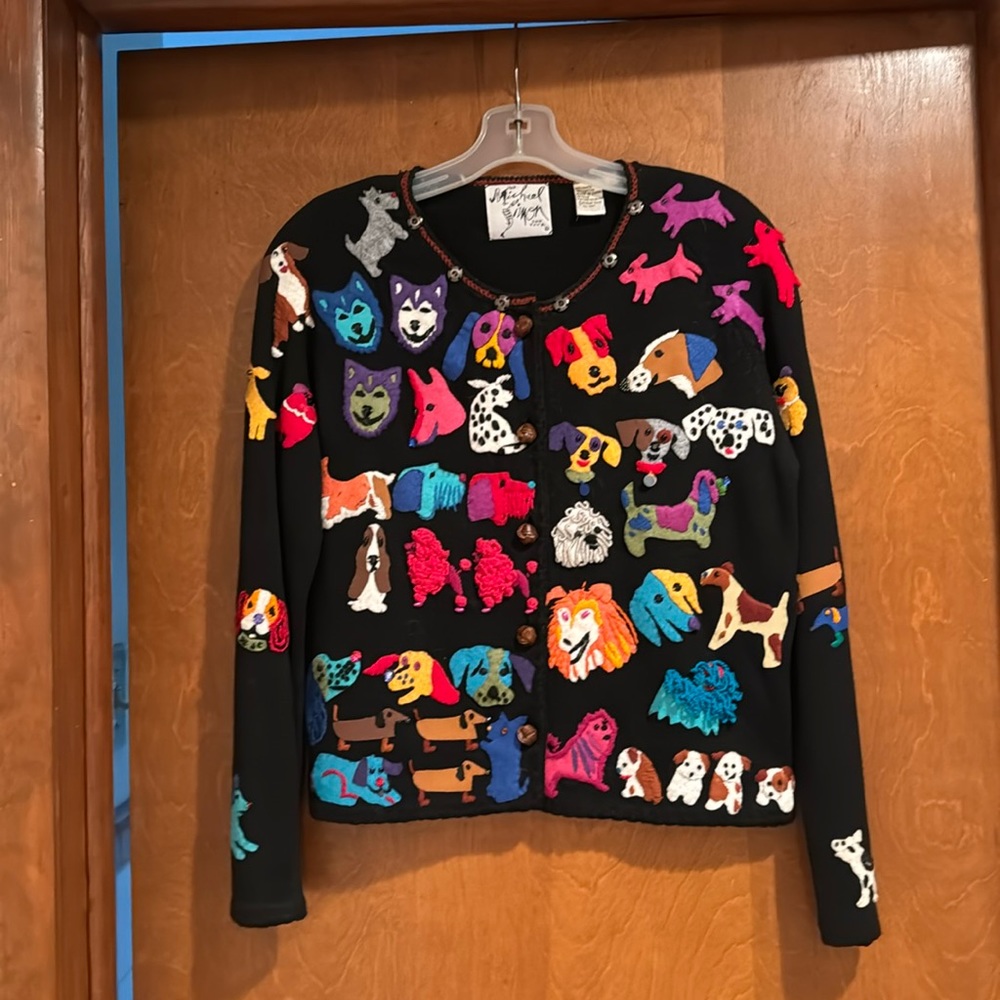 All canine lovers this your sweater